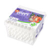 Bella Baby Happy vatové tyčinky na papírové tyčce v plastovém obalu 56 + 8 ks