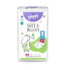 Bella Baby Happy dětské plenky s kanálky Soft & Delicate vel. 4 (8-14 kg), 62 ks