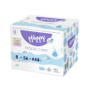 Bella Baby Happy dětské vlhčené ubrousky Aqua care multipack, 8 x 56 ks