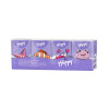 Bella Baby Happy dětské papírové kapesníky multipack, 9 x 8 ks NO