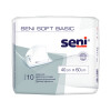 Seni Soft Basic hygienické absorpční podložky 40 x 60 cm, 10 ks