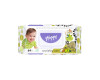 Bella Baby Happy dětské vlhčené ubrousky mandle a olivy, 64 ks
