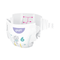 Bella Baby Happy dětské plenky s kanálky Soft & Delicate vel. 6 (15+ kg), 34 ks