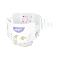 Bella Baby Happy dětské plenky s kanálky Soft & Delicate vel. 4+ (9-15 kg), 40 ks