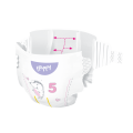 Bella Baby Happy dětské plenky s kanálky Soft & Delicate vel. 5 (11-18 kg), 38 ks