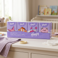 Bella Baby Happy dětské papírové kapesníky multipack, 9 x 8 ks NO