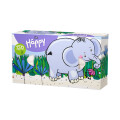 Bella Baby Happy kapesníky mix (slon, opice, chobotnice), 150 ks