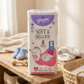 Bella Baby Happy dětské plenky s kanálky Soft & Delicate vel. 5 (11-18 kg), 52 ks