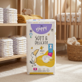 Bella Baby Happy dětské plenky s kanálky Soft & Delicate vel. 4+ (9-15 kg), 56 ks