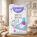 Bella Baby Happy dětské plenky s kanálky Soft & Delicate vel. 3 (5-9 kg), 70 ks