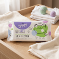 Bela Baby Happy vlhčené ubrousky s hedvábím a bavlnou, 64 ks