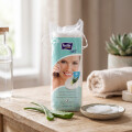 Bella Cotton Care odličovací tampony s aloe vera, 70 ks