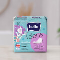 Bella for Teens Sensitive ultratenké menstruační vložky, 10 ks