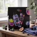 EVA NATURA Beauty Fruity dárkový set Blue Fruits péče o tělo, 1 ks