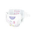 Bella Baby Happy dětské plenky s kanálky Soft & Delicate vel. 5 (11-18 kg), 12 ks