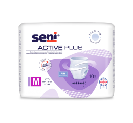 Seni Active Plus absorpční natahovací kalhotky velikost M, 10 ks
