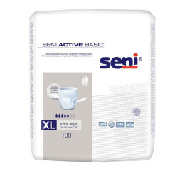 Seni Active Basic absorpční natahovací kalhotky velikost XL, 30 ks
