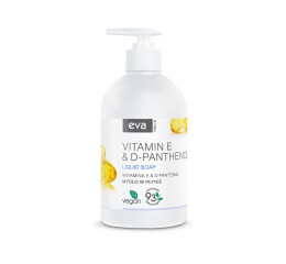 Eva Natura hydratační tekuté mýdlo s vitamínem E a D-Panthenolem, 500 ml
