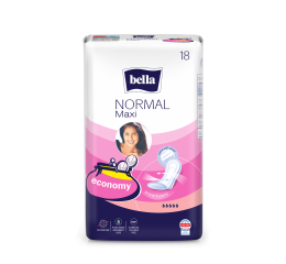 Bella Normal Maxi menstruační vložky, 18 ks