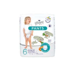 Bella Baby Happy Pants dětské plenkové kalhotky vel. 6 (16+ kg), 19 ks