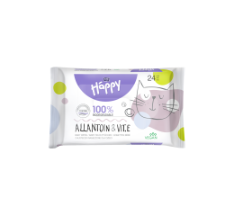 Bella Baby Happy dětské vlhčené ubrousky allantoin a vitamin E, 24 ks