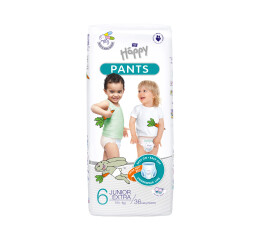 Bella Baby Happy Pants dětské plenkové kalhotky vel. 6 (16+ kg), 36 ks