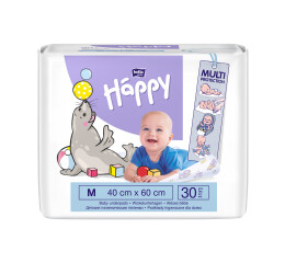 Bella Baby Happy dětské přebalovací podložky 40 x 60 cm, 30 ks