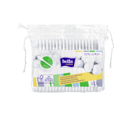 Bella Cotton vatové tyčinky v sáčku, 160 ks