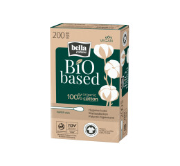 Bella Cotton Bio based vatové tyčinky v krabičce, 200 ks