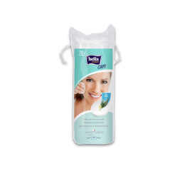 Bella Cotton Care odličovací tampony s aloe vera, 70 ks