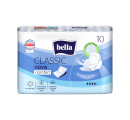 Bella Nova Classic Comfort menstruační vložky, 10 ks