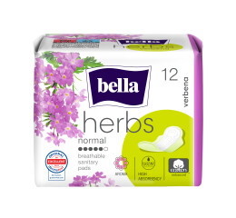 Bella Herbs menstruační vložky Verbena, 12 ks