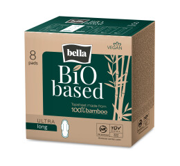 Bella Bio Based Maxi ultratenké menstruační vložky, 8 ks