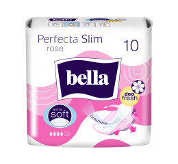 Bella Perfecta Slim Rose ultratenké menstruační vložky, 10 ks
