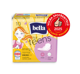 Bella for Teens Energy ultratenké menstruační vložky, 10 ks