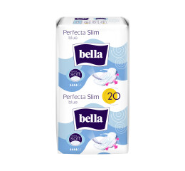Bella Perfecta Slim Blue ultratenké menstruační vložky, 20 ks