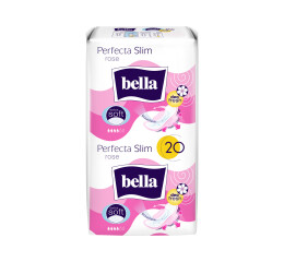 Bella Perfecta Slim Rose ultratenké menstruační vložky, 20 ks