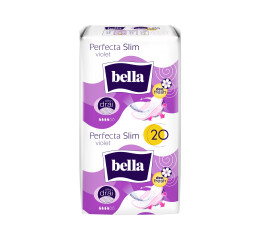 Bella Perfecta Slim Violet ultratenké menstruační vložky, 20 ks