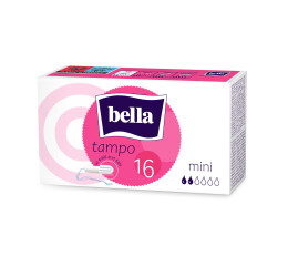 Bella Tampo menstruační tampony Mini, 16 ks