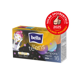 Bella for Teens menstruační tampony Regular, 16 ks