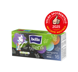 Bella for Teens menstruační tampony Super, 16 ks