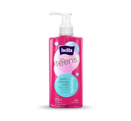 Bella for Teens tělový a intimní mycí gel s melounovou vůní, 250 ml