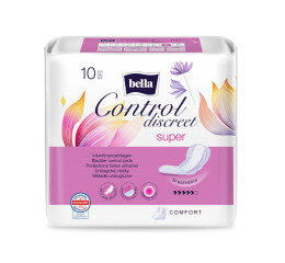 Bella Control Discreet Super inkontinenční vložky, 10 ks
