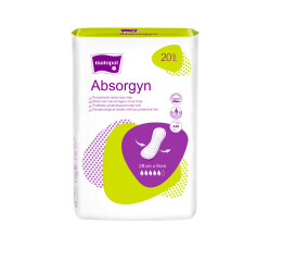 Matopat Absorgyn porodnické vložky bez fólie 28 x 9 cm à 20 ks