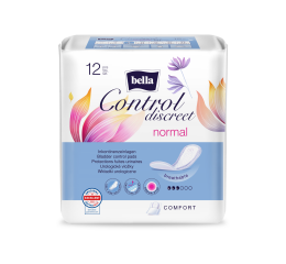 Bella Control Discreet inkontinenční vložky Normal, 12 ks