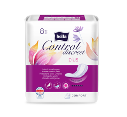 Bella Control Discreet inkontinenční vložky Plus, 8 ks