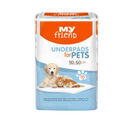 My Friend absorpční podložky pro psy a kočky 90 x 60 cm, 10 ks