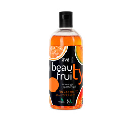  Eva Natura Beauty Fruity sprchový gel s oranžovým ovocem, 400 ml