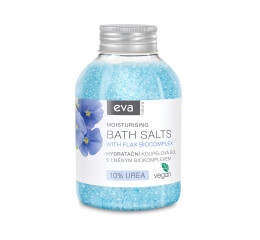 Eva Natura hydratační koupelová sůl s lněným biokomplexem, 600 g