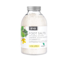 Eva Natura koupelová sůl na nohy (30 % urea), 400 g